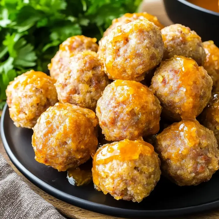 Bisquick Sausage Balls: Quick and Delicious Party Snack